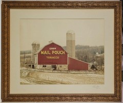 Mail Pouch Tobacco Barn Art Color Photography Print Signed Known Artist