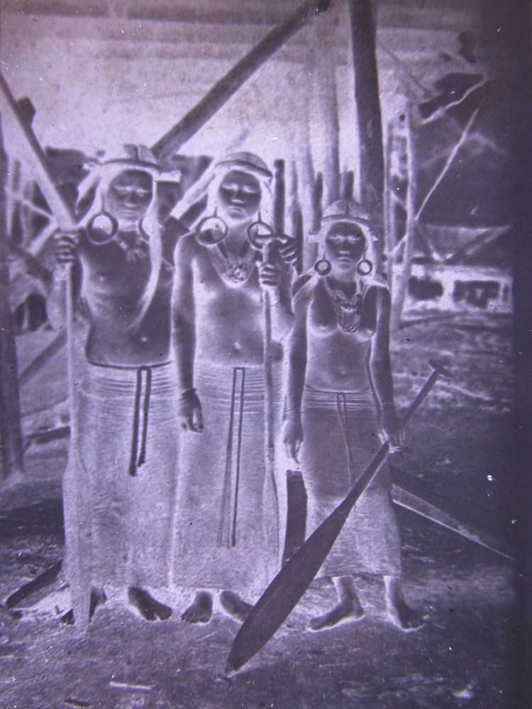Java Indonesia Indonesia Fishermen Pattel Circa 1900 Historical Glass Negative