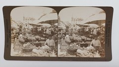 S829/Stereo Photo Basel Market Switzerland 1901