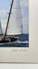 Harry Kramer Signed Ltd Ed Yacht Photo Numbered Sailboat Maritime Print 16×20