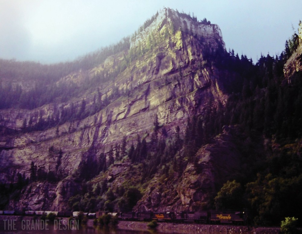 Rio Grande, Glenwood Canyon by Hanging Lake, CO 13″ x 19″ Photograph Print 1985