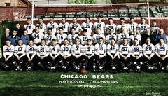 1940-bears 8×10 Colorized Print-FREE SHIPPING