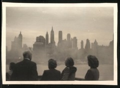 5 Photographs View of New York, Morning Fog Shrouded the City, Freedom