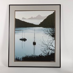 Michael B. Wood «2 Boats in Baja» Signed Ltd Edition 6/100 Photo Print 1984 Baja
