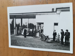 Photo BP Gas Station Solle Snakes / Snakes Car Motorcycle Advertising FA