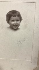 Photogenic Baby. Bliss Studios. Elmwood Ave. Cor. Potomac. 7.5 in. x 5.5 in.