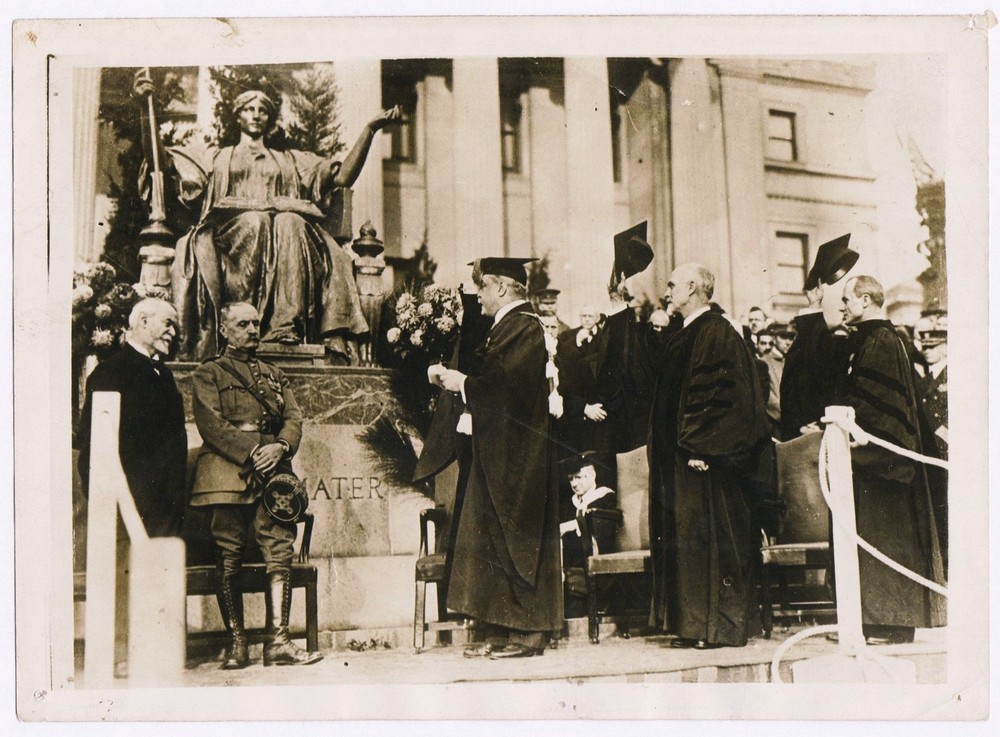 Ferdinand Foch New York University USA Nicholas Murray Butler Photo Photo M. Rol