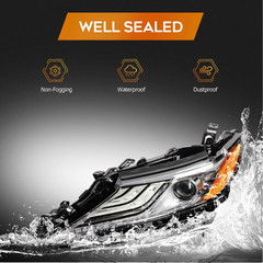 Headlight Assembly Set Fit for Toyota Camry 2018-2020 | Fit 2018-2020 for Toyota