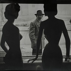 Original Photo Curiosa Germany Display With Mannequins 1950s