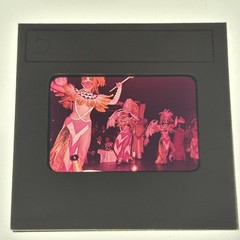 Vtg 1960s 35mm Slide Burlesque Paris Cabaret Striptease Showgirls D