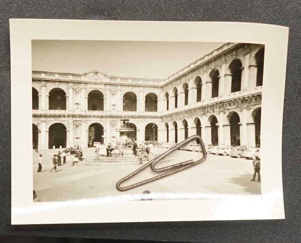 Photo View Loreto Basilica Fountain People Sanctuary Christians Cathedral Picture