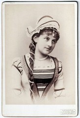 Clara Salbach Actress Theater Vienna Portrait Photo 1875