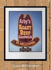 Arby’s Vintage 10-gallon Sign 11″ x 14″ Color Photograph (130913002311X14