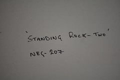 Original Alan Houghton fine art Photography Standing Rock-Two 2002 15 X 20