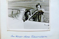 Old Photo Album 1964/65 Switzerland, Technology, Cars Road Traffic, Train, Tram