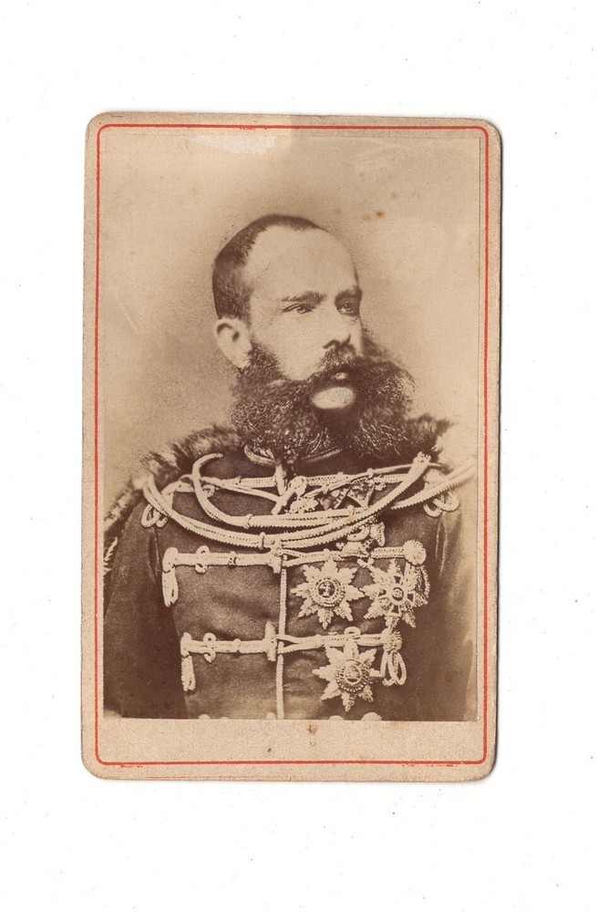 CDV photo Emperor Franz Josef I. – Circa 1870