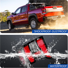 Tail Light Assembly Compatible with 2022-2024 Nissan Frontier Rear Brake Light T
