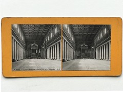 ROME Basilica St Mary Large Photograph Stereo Vintage Analog