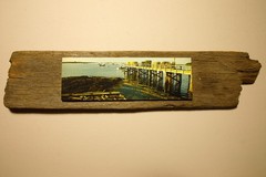 Driftwood Mounted Seascape – Cape Porpoise, Maine Dock