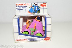 DICKIE VW VOLKSWAGEN BEETLE BEETLE FUNNY CAR POLICE MINT BOXED RARE