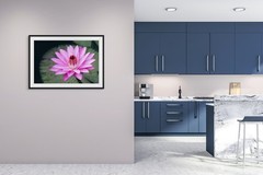 Pink Water Lily 01 XL Giclee Fine Art Print 20 x 30 inches unframed
