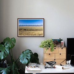 13×19 Fine Art Photography Print – Grazing Mountainscape – Archival Photo Paper
