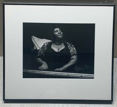 MICHELLE VIGNES ‘Beverly Playing the Blues’ Photo – SF Bay Area Blues Book COVER