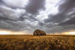 Barn Photo Print | Country Wall Art | Oklahoma Photography | Great Plains Decor