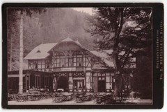 Uralt Foto Hotel Prinzess Ilse Ilsethal 1893 Ilsetal Harz Ilsenburg