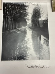 Brett Weston “Canal Netherlands 1971” Photography West Gallery Poster Print