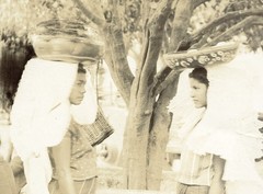 Larger size C. B. WAITE photo , women in Tehuantepec, market, Mexico, rare, ,
