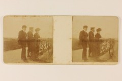 snapshot photo hobbyist c1900 small format stereo vintage PL57AN175