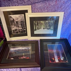 New York Artwork Bought On NYC Streets And Then Framed! Brand new never used!