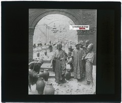 The Wedding At Cana, Photo Glass Plaque, Black & White, Positive 8.5×10 Cm