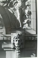 Original Myron Wood Black&White Architectural Photograph Burns Theater 1973