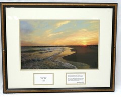2005-06 RICHARD BENJAMIN RI Ocean Shore Beach Sunset Artist Photograph