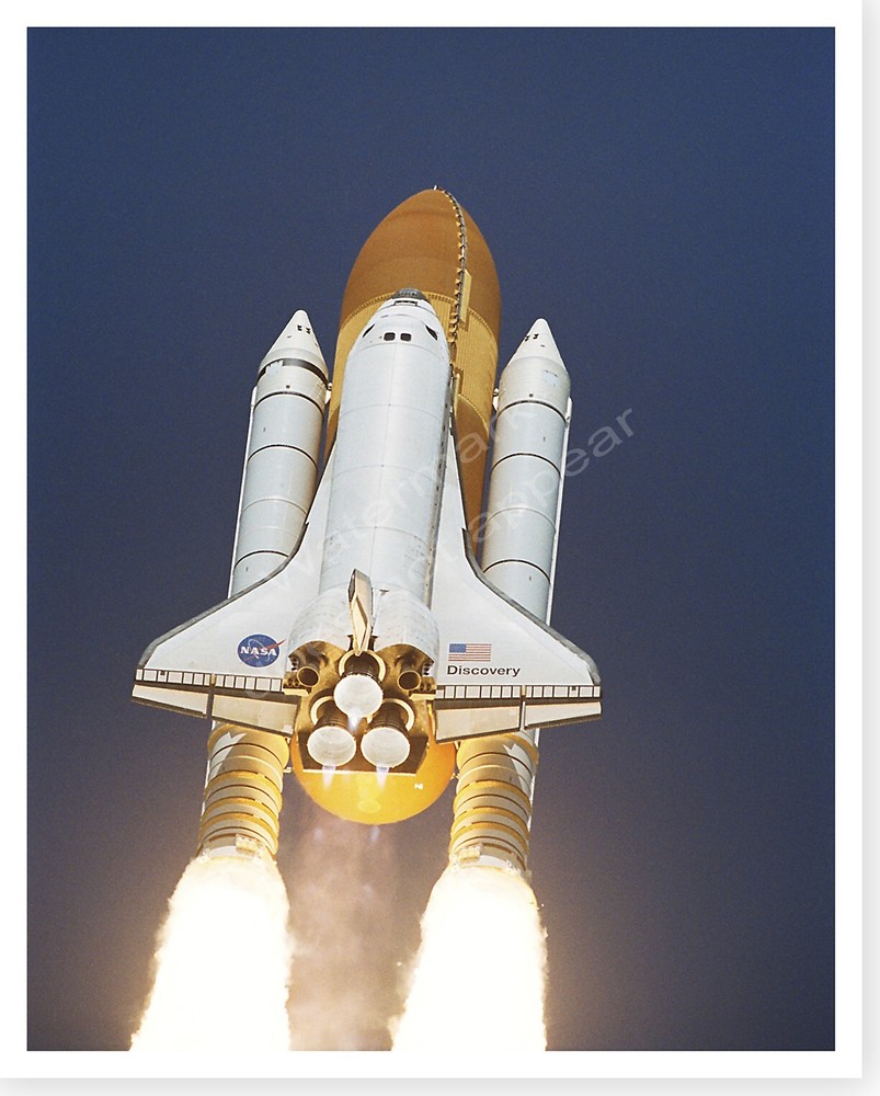 Launch Of The Space Shuttle Discovery 2005 NASA STS-114 Silver Halide Photo