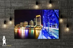 Jacksonville FL Skyline at Night – Florida Fine Art Photography Prints