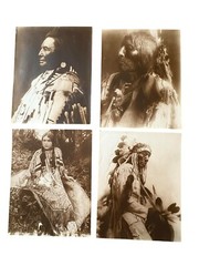 Vintage 11×14 Edward Curtis Reprint The Old Cheyenne Slow Bull Chippewa Ojibwa