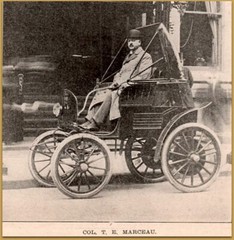 1899 Auto Parade Waldorf Astoria Marceau Lyon Steam Seligman Magazine Print