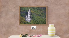 Small Mountainside Waterfall, High Resolution Image, Many Formats, TV Art