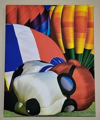 Canvas Photo Snoopy Naps, Burlington Balloon Festival, 16×20 Signed Gallery Wrap