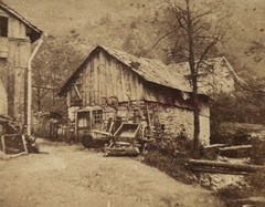 FRANCE Alsace A Hamlet C1858 Photo Stereo Album Vintage