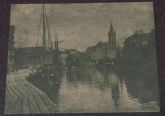 Lübeck Piktorialistische Fotografie, Stil Heinrich Kühn: Foto um 1905 Ansicht