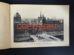 Paris Photo Album Circa 1900 16 Views ELD Eiffel Grande Roue World’s Fair