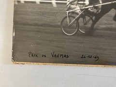 Original Horse Riding Course Photo 1949 Horse Barran Photo