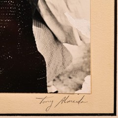 ANTHONY ALMEIDA Original Vintage Signed Humanitarian Silver Gelatin Photo Print