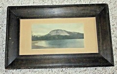 J Carleton Bicknell White Horse Ledge Hand Colored Photo Wallace Nutting Peer