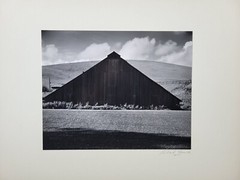 Richard Garrod, gelatin silver B&W photography Farm – Near Cambria