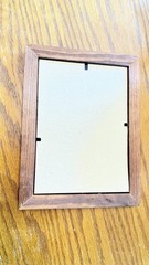 Original photograph, ‘Winter’s Quiet’ by Serene Scenes in Maine, 5×7, wood frame